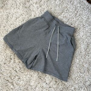 lululemon athletica Gray Athletic Sweat Shorts